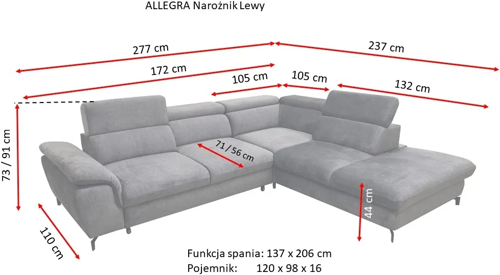 Narożnik Alegra