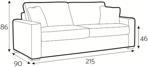 Sofa 3.5-osobowa Phoenix