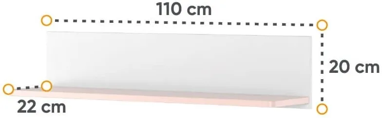 Polička Luna