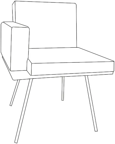 Krzesło De Stijl 2