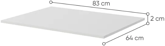 Półki Maxi do szaf MX-03