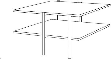 Konferenční stolek Rave Solid Wood hnědý 100x60