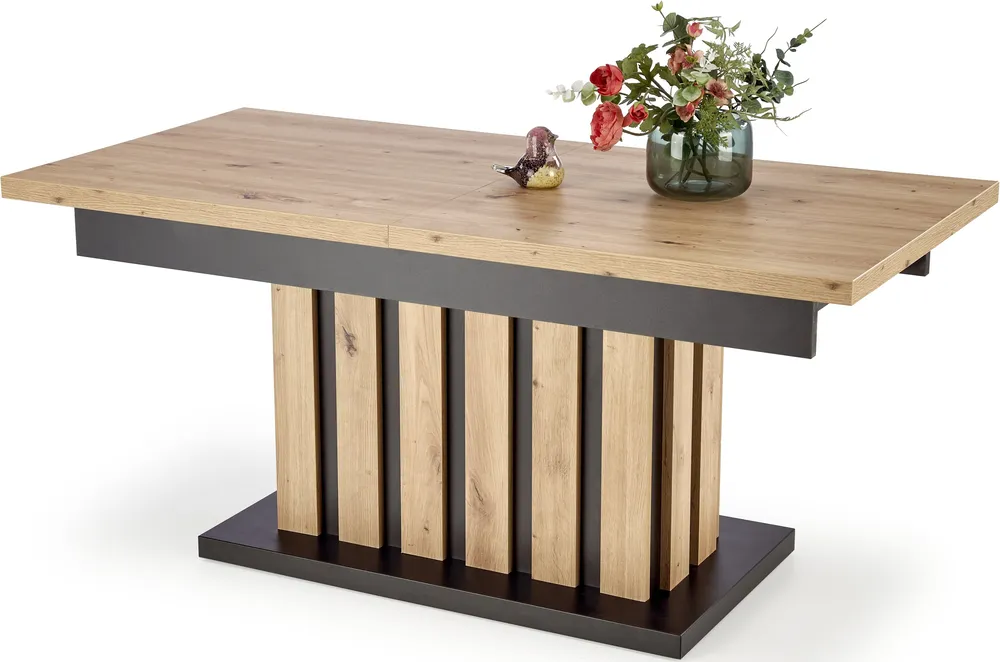 Konferenční stolek Baretti do obývacího pokoje dub artisan-černý