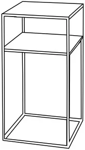 Stolik kawowy Tensio 2 Floor Metal 30