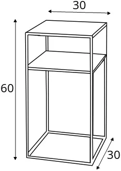 Stolik kawowy Tensio 2 Floor Metal 30