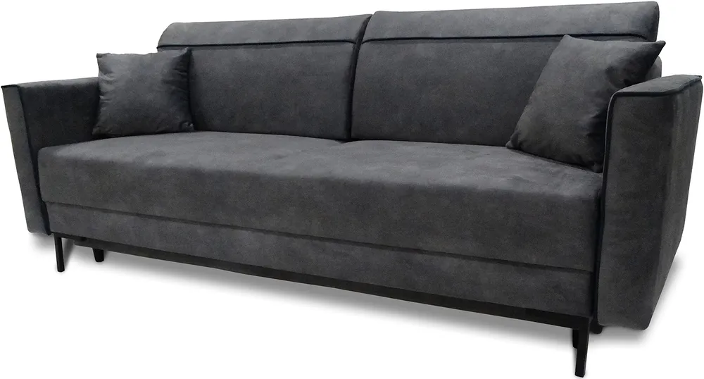 Sofa 3-osobowa Santiago z funkcją spania typu DL i pojemnikiem na pościel