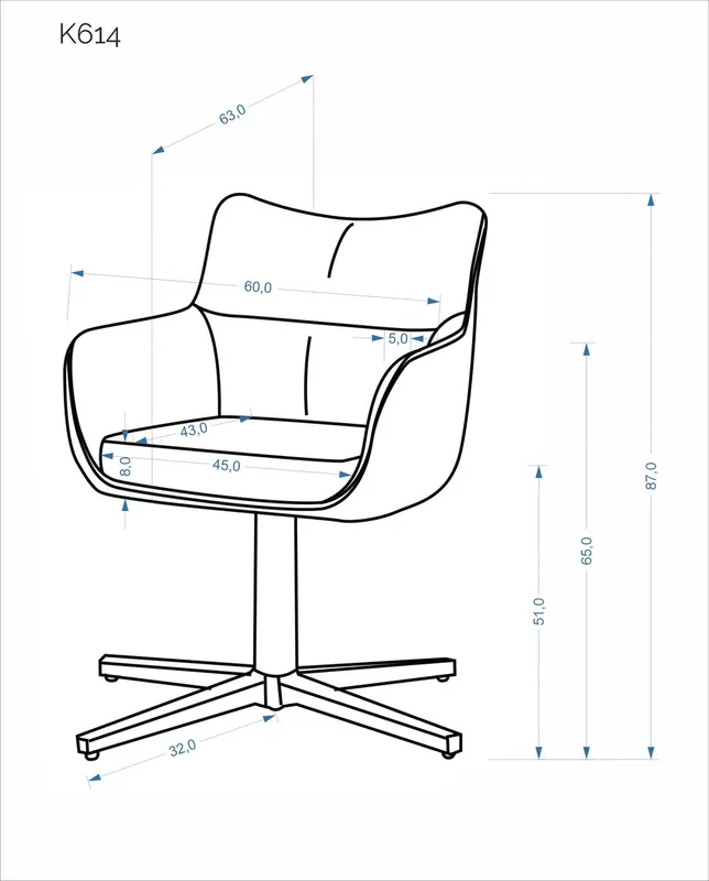 Židle K614 CS