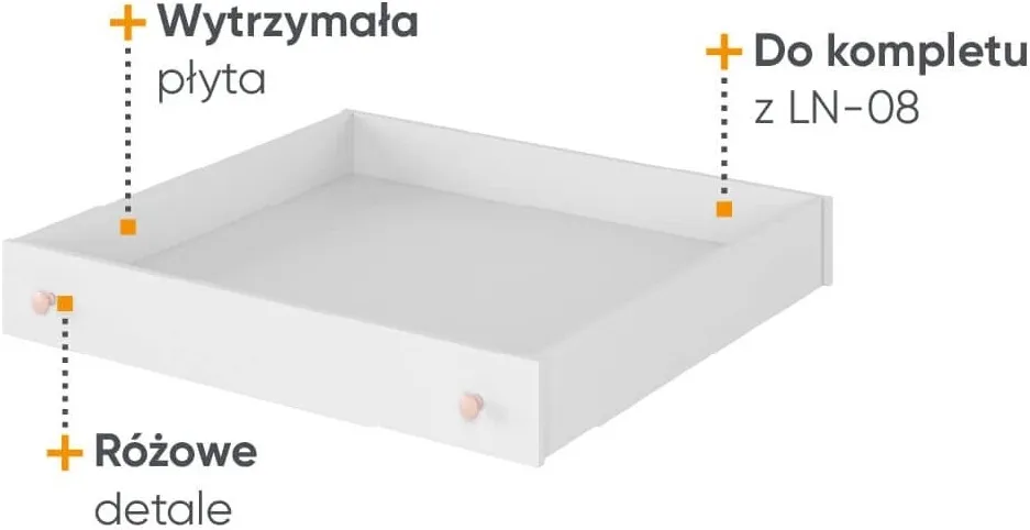 Szuflada do łóżka Luna