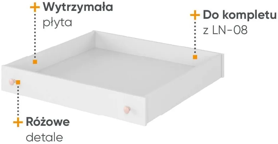Zásuvka k posteli Luna