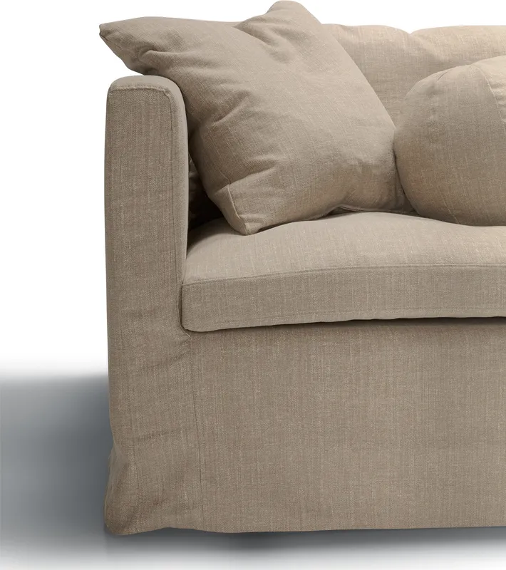 Sofa 3-osobowa Lill z poszyciem luźnym