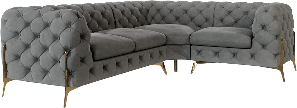 Narożnik Chesterfield Chelsea Bis
