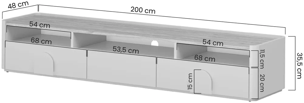 TV stolek 200 Amilio