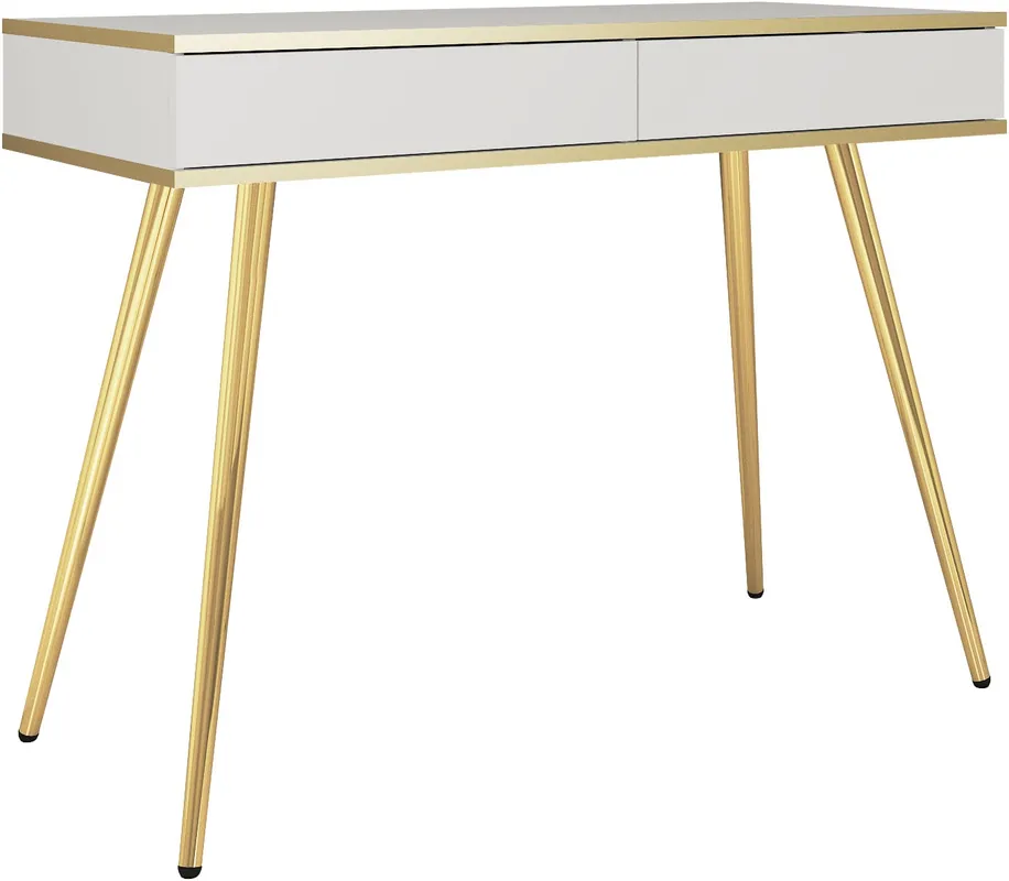 Toaletní stolek T102 Oro System na zlatých nožkách
