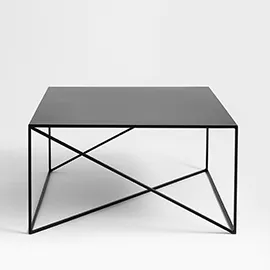 Stolik kawowy 80x80 cm Memo Metal