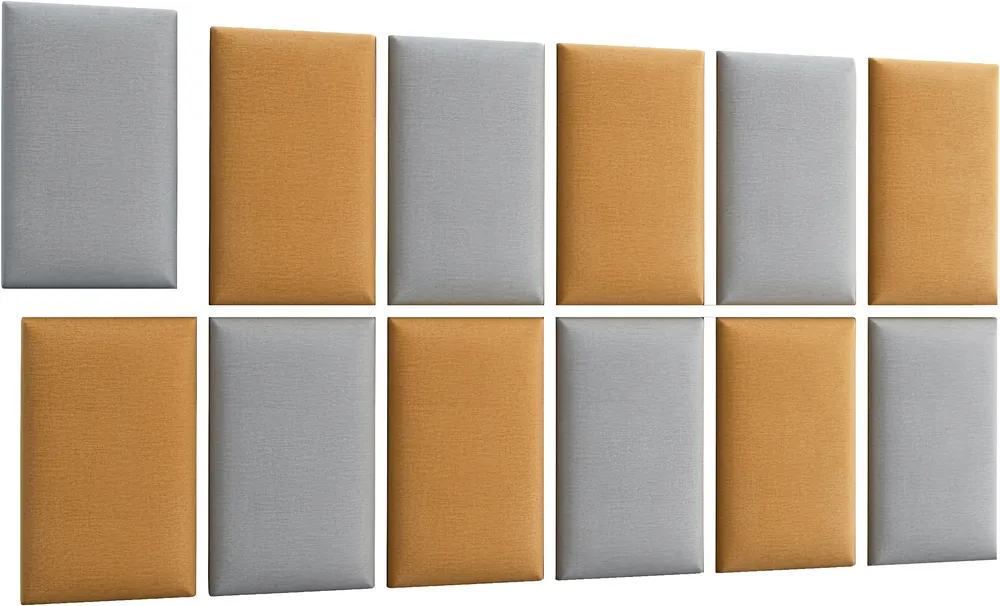 Sada čalouněných panelů Quadratta 180x100 cm