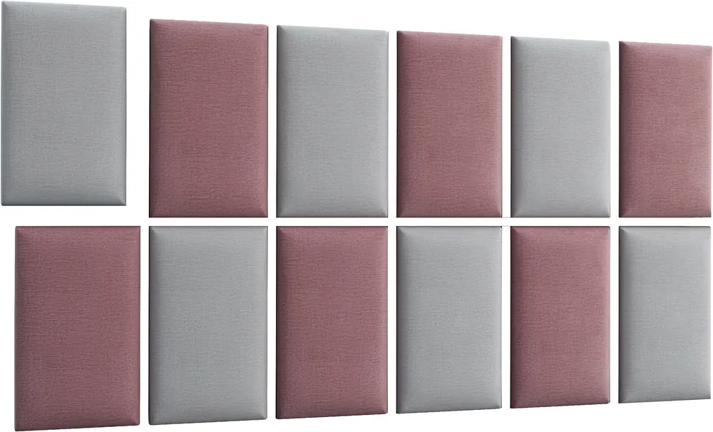 Súprava čalúnených panelov Quadratta 180x100 cm