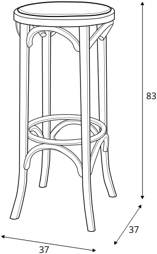 Barová židle BST-9739/80