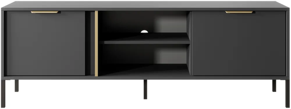 TV stolík s dvierkami do obývačky Lars