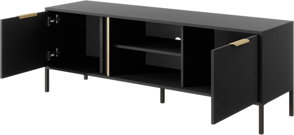 TV stolek s dvířky do obývacího pokoje Lars