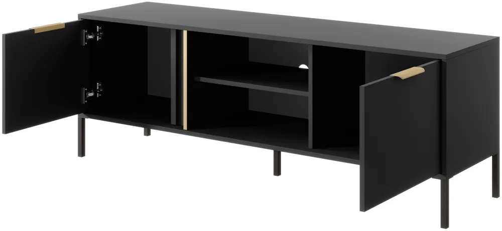 TV stolík s dvierkami do obývačky Lars