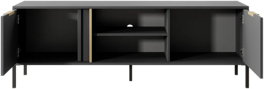 TV stolík s dvierkami do obývačky Lars