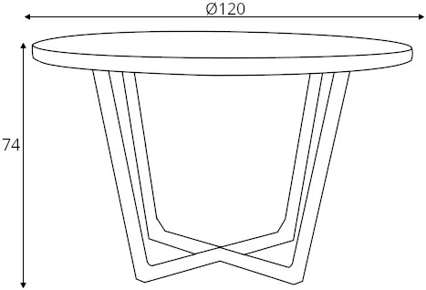Stůl Maple Basic 120