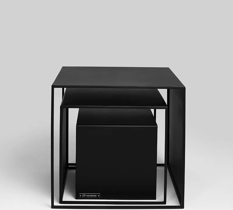 Zestaw 3 stolików Wall Trio Metal