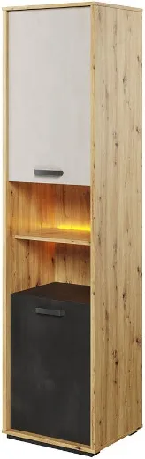 Regał z oświetleniem Qubic