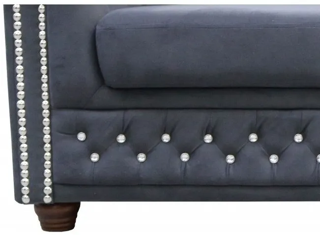 Sofa 3-osobowa Chesterfield York Blink z funkcją spania