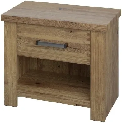Stylový noční stolek se zásuvkou do ložnice Fontana