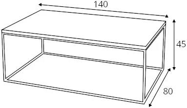Stolik Tensio Solid Wood 140