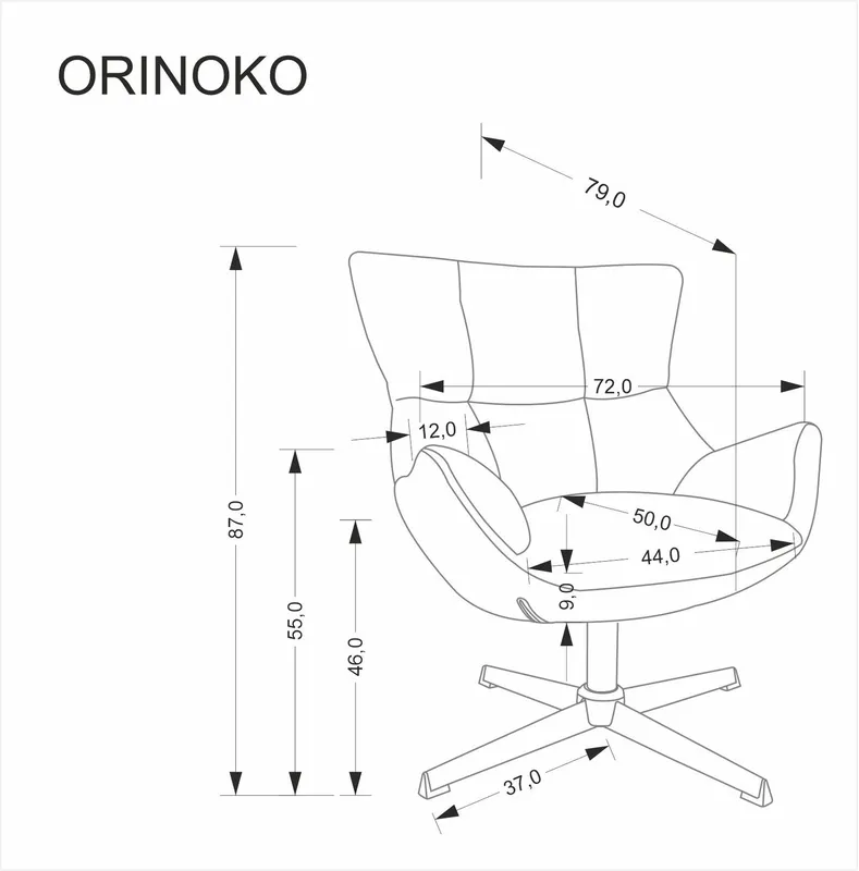 Křeslo Orinoko