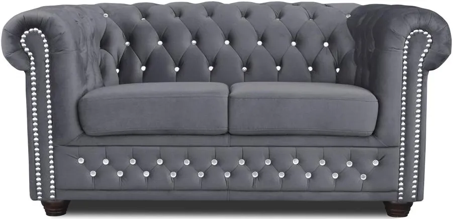 Sofa 2-osobowa bezfunkcyjna Chesterfield York Blink