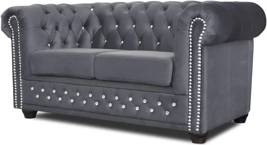 Dvoumístná pohovka Chesterfield York Blink
