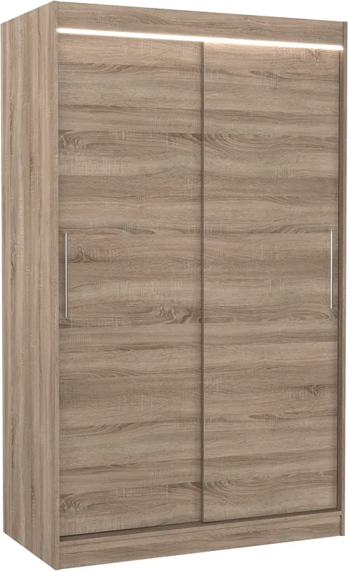 Šatní skříň Collin 120 s osvětlením