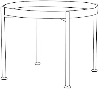 Stolik 60-1F Hanna Metal