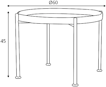 Stolik 60-1F Hanna Metal
