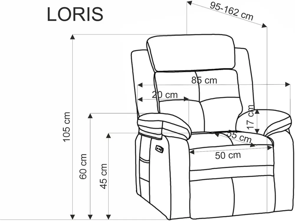 Křeslo Loris