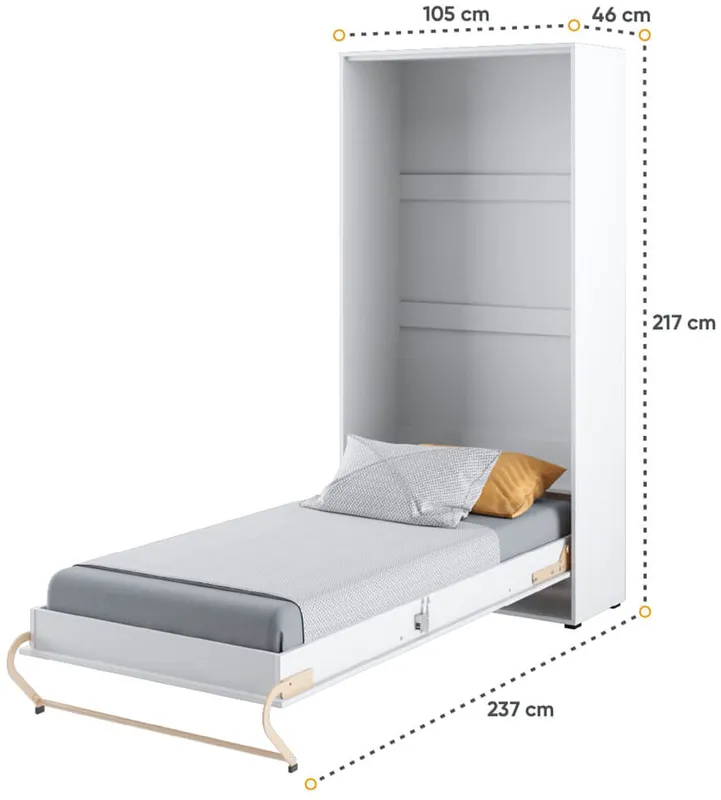 Sklápacia posteľ vertikálna 90 Concept Pro