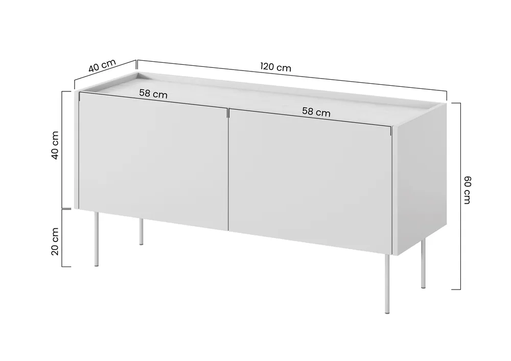 Szafka RTV Desin 120 cm