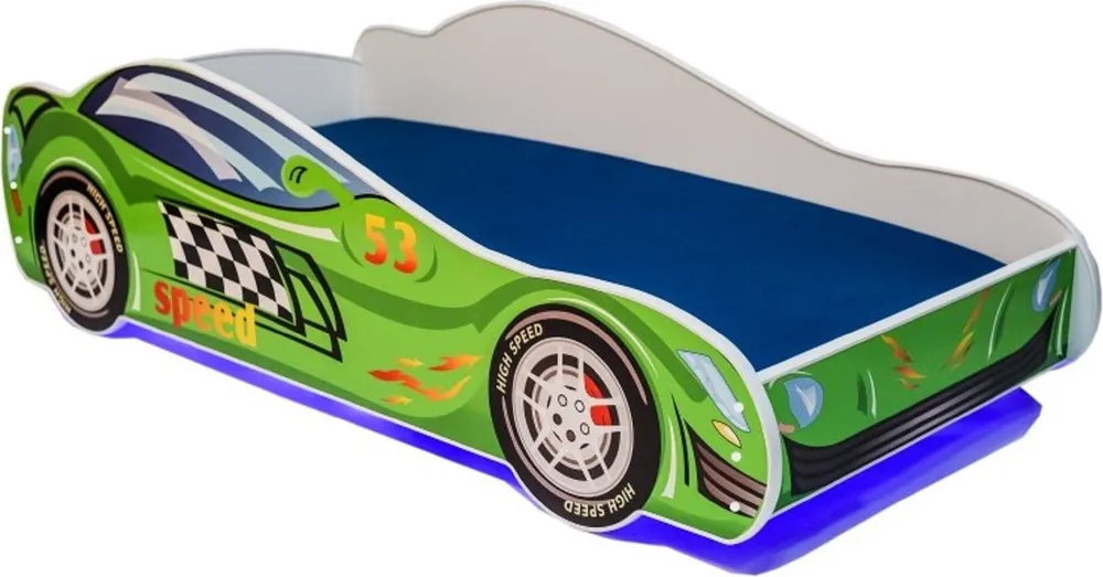 Postel s matrací a osvětlením Speed 140