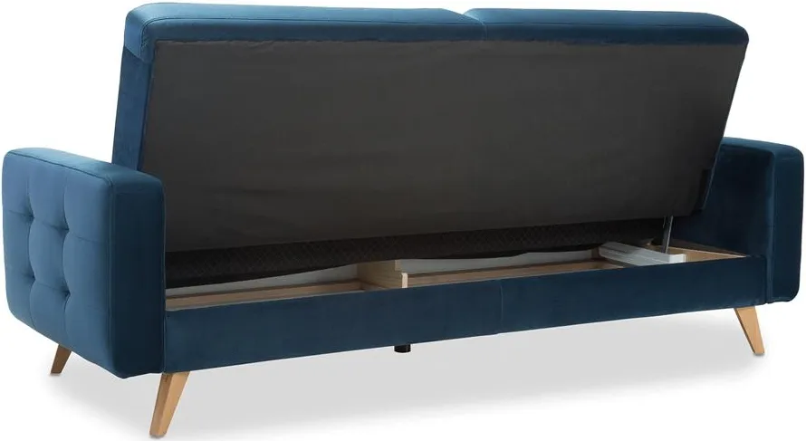 Sofa Nappa z funkcją spania i pojemnikiem