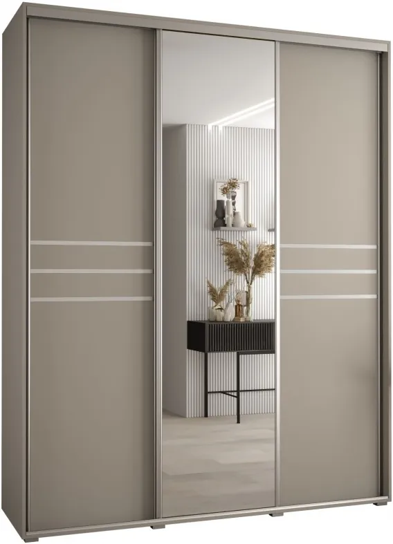Skriňa s posuvnými dverami so zrkadlom Dakota 11 190 cm 60 cm hĺbky