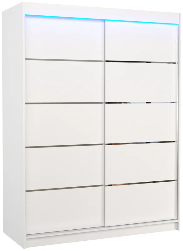Skriňa s posuvnými dverami s LED osvetlením Luft 150