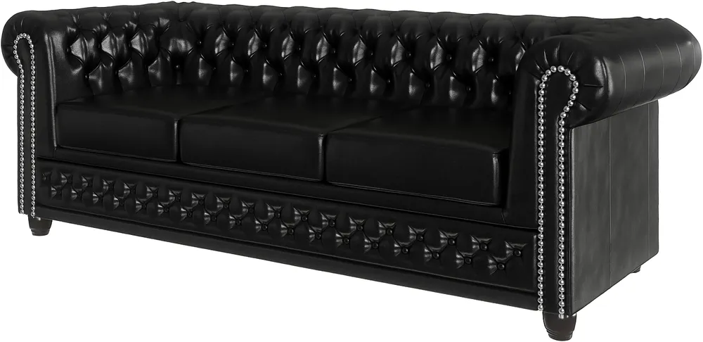 Sofa 3-osobowa Chesterfield York bez funkcyjna