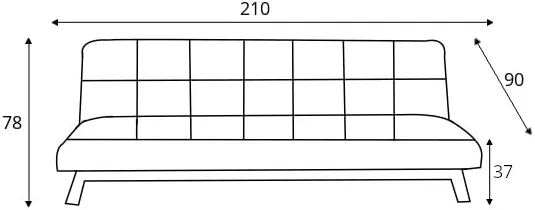 Sofa 3-osobowa Modes