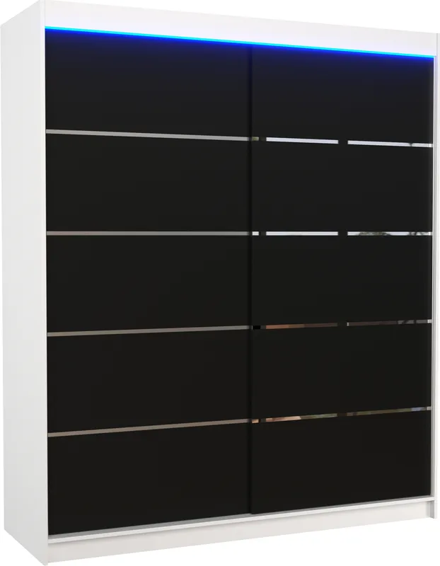 Šatní skříň Spectra 180 s osvětlením