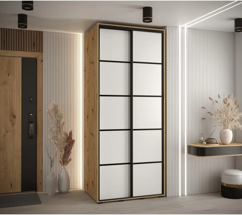 Šatní skříň Cannes 4 120 hloubka 60 cm