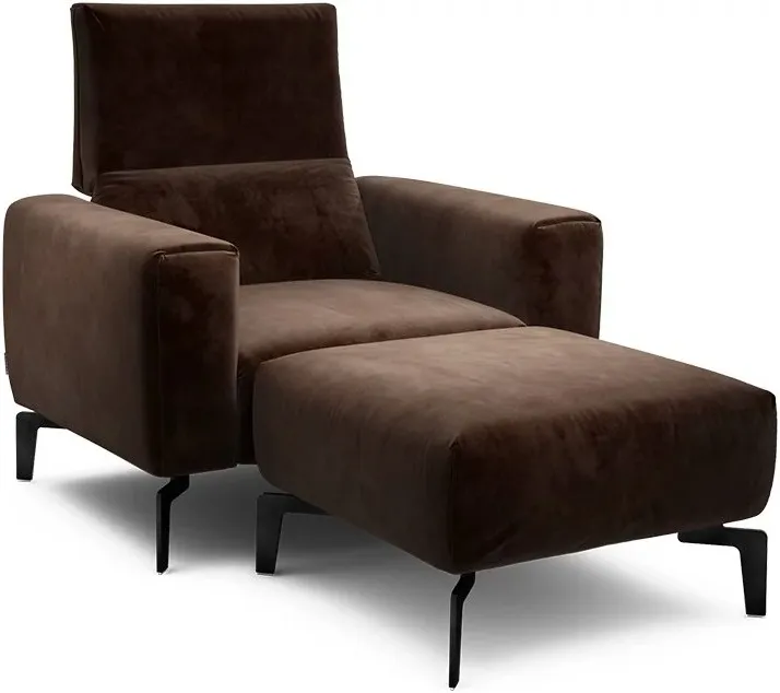 Fotel z pufą Cosy