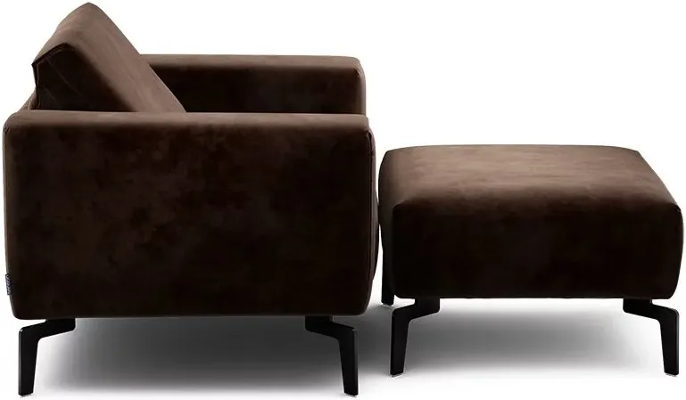Fotel z pufą Cosy